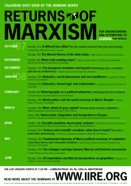 lectures in marxism